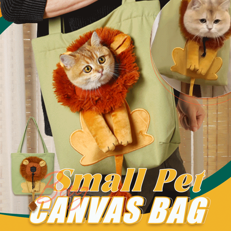 🐾Small Pet Canvas Bag