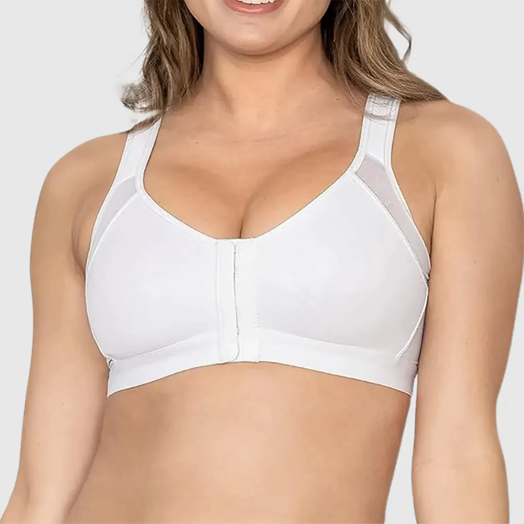 CURVEBRA – Last day 70% OFF – Front Closure Posture Wireless X-Shaped Back Support Full Coverage Bra