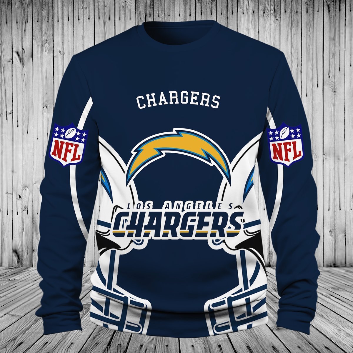 CHARGERS 3D HOODIE 6