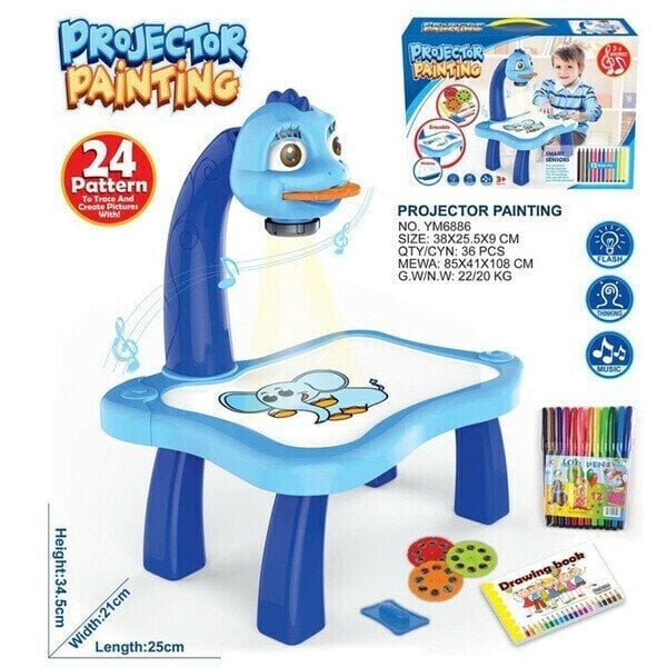 Limited Time Promotion 49% OFF🔥Great Gifts For Kids 🎁24 images Led Projector Painting