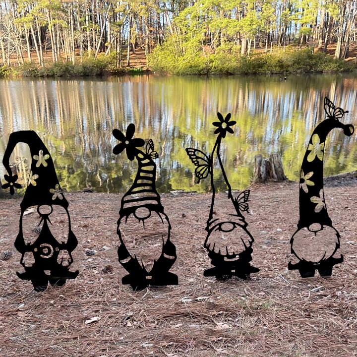 (🔥Last Day Clearance Sale-SAVE 50% OFF) 🌸Spring Decor💐-4PCS/SET Adorable Gnomes Decoration - BUY 2 SETS FREE SHIPPING