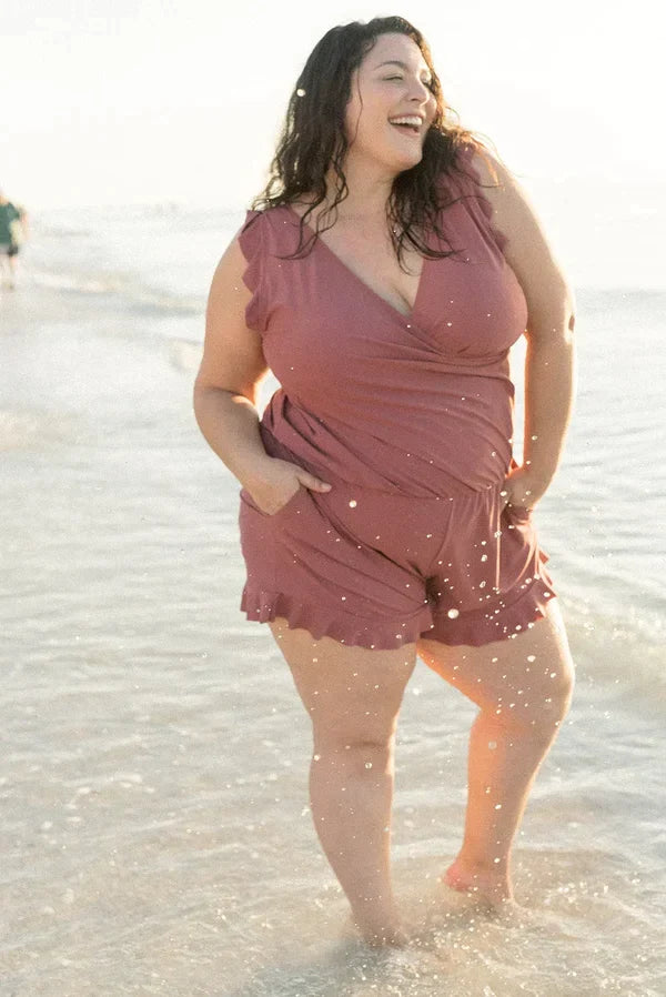 Swim Romper Built-in Bra (Buy 2 VIP Shipping)