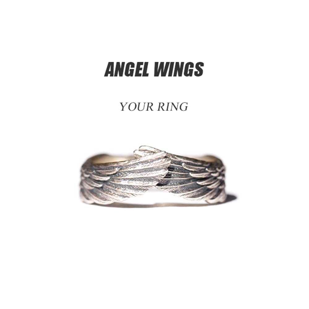 🔥Last Day Promotion 65% OFF 💕 Angel Wings Ring - A reminder of a special person's love!