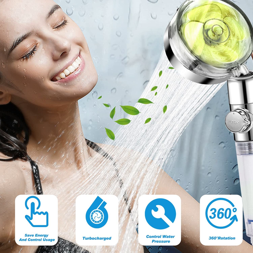 Waterfalls Turbo Shower Head