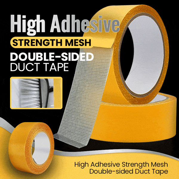 (BUY 2 GET 1 FREE) ✨High Adhesive Strength Mesh Double-sided Duct Tape