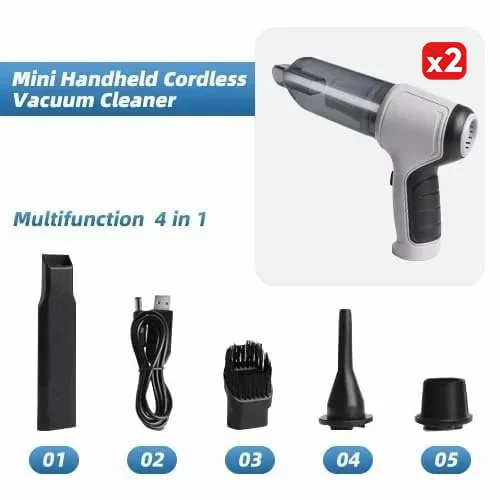 🔥Last Day Promotion 50% OFF - Wireless Handheld Car Vacuum Cleaner