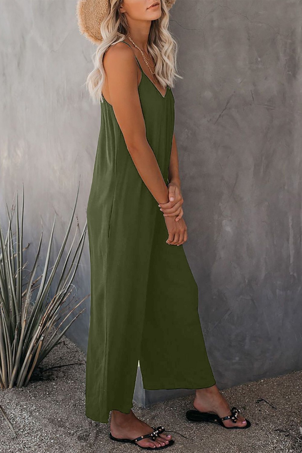 Hot Sale 49% off 🔥Ultimate Flowy Jumpsuit with Pockets✨Buy 2 Extra 10% OFF