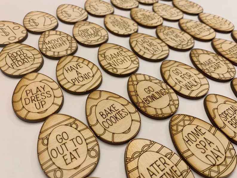 🔥Hot Sale🥚Easter Basket Egg Tokens Set of 35
