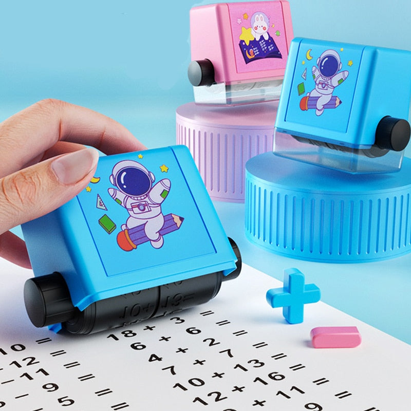 [💥Flash Sale 60% OFF Last Day] Smart Math Roller Stamps for Kids - BUY 4 SETS FREE SHIPPING