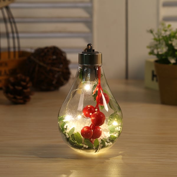 Last Day 49% OFF - LED Hanging Bulb Christmas Ornaments
