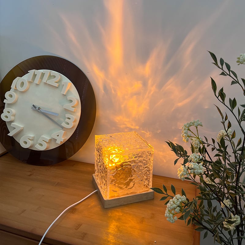 (🌲XMAS Hot Sale- 50% OFF)Dynamic water ripple night light-BUY 2 GET 3% OFF FREE SHIPPING