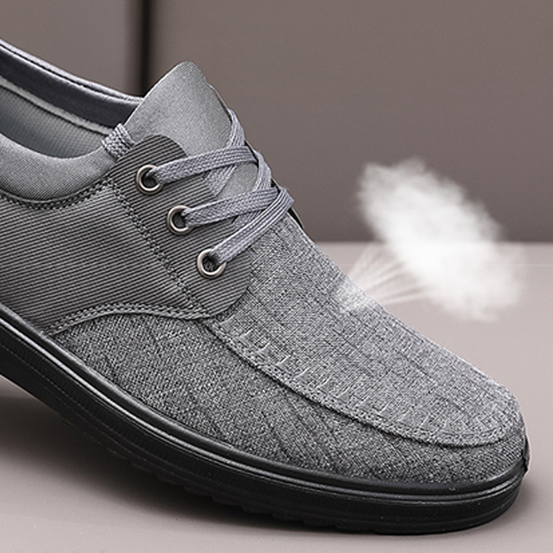 Mens Comfortable Breathable Canvas Shoes Bestofoot 1932