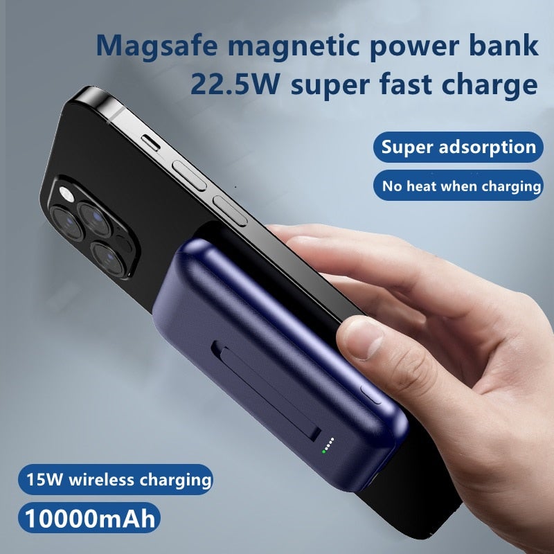 10000 mAh MagSafe Power Bank with Stand