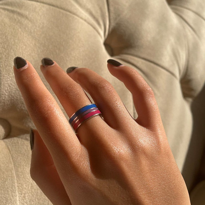 Bisexual Stainless Steel Ring