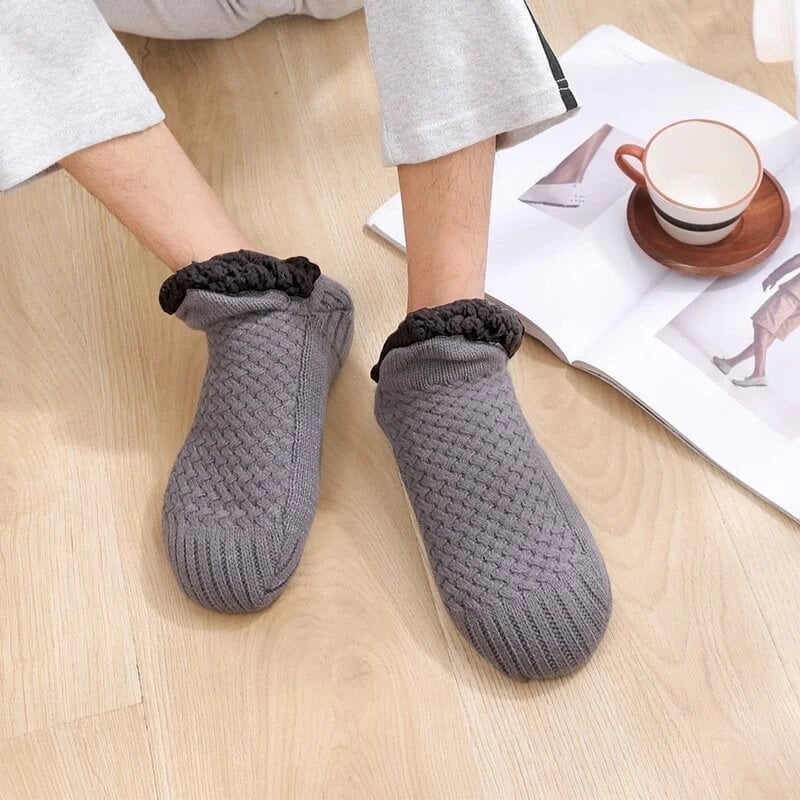 Indoor Non-slip Thermal Socks✅ Bye to Numbness, Pain and Swelling ✅ Foot issues and sensitive feet ✅ Help increase blood flow and circulation.