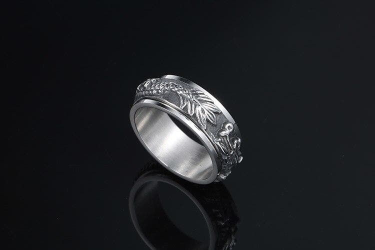 CHINESE DRAGON ROTATABLE -RING