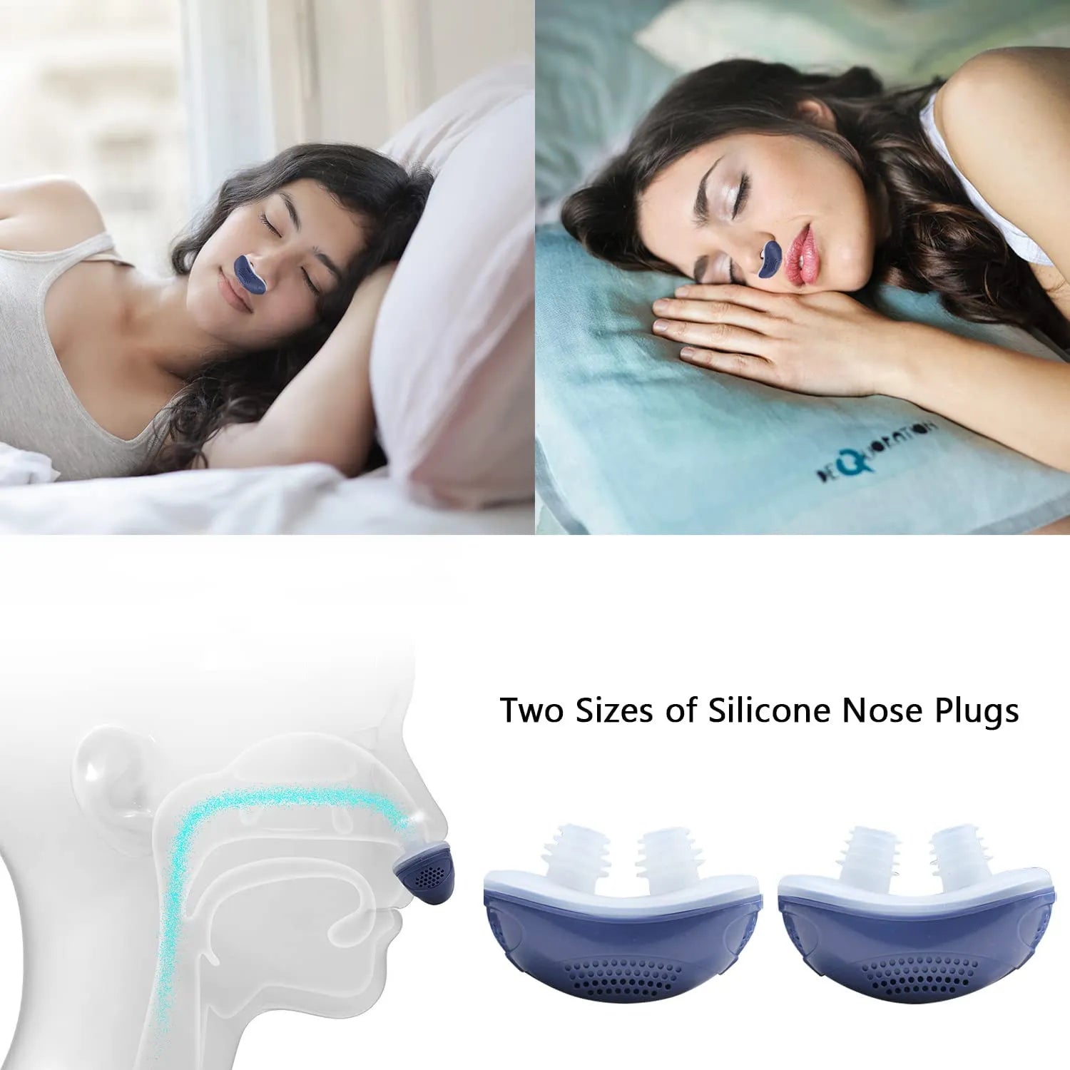 Hoseless, Maskless, Micro-CPAP Anti Snoring