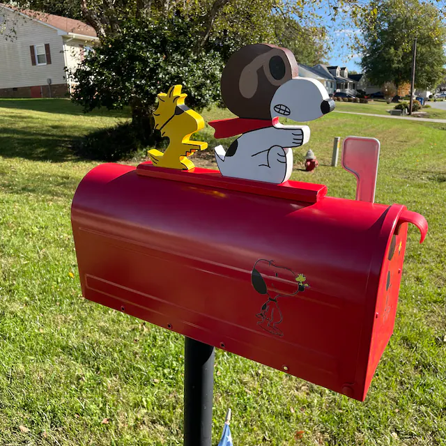 Handmade Unique Mailbox Topper - FINEDREAM