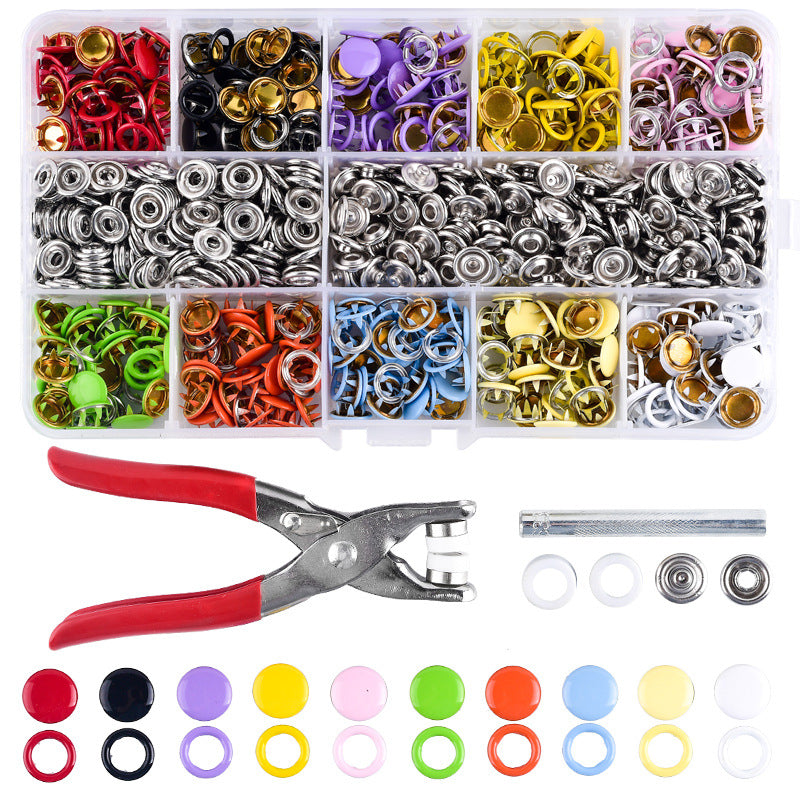 Fastener Press Kit with Metal Snaps - For Sewing and Crafting-🔥BUY 2 GET 1 FREE