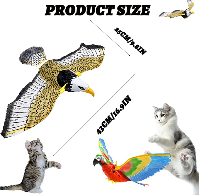 🔥LAST DAY 49% OFF-Simulation Bird Interactive Cat Toy for Indoor Cats(BUY 2 GET FREE SHIPPING)