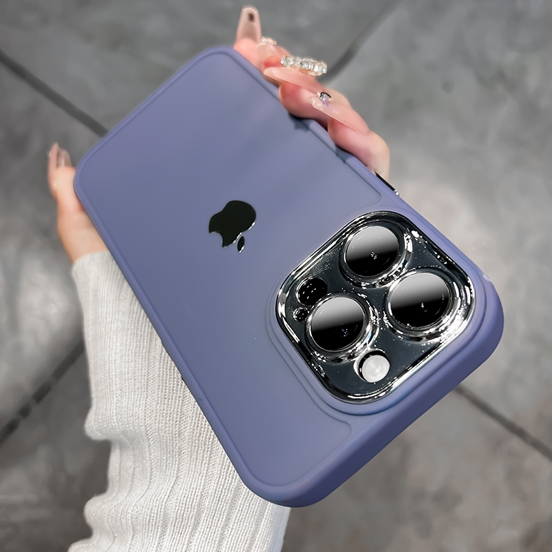 Liquid Silicone Matte Texture Case Cover for iPhone