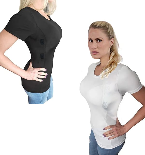 🔥 Last day 60% OFF-MEN/WOMEN’S CONCEALED LEATHER HOLSTER T-SHIRT (BUY 2 FREE SHIPPING)
