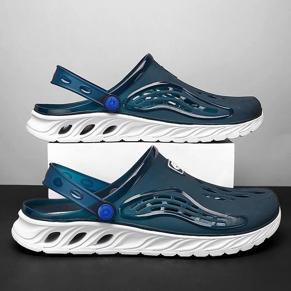 Chicinskates Men's Fashion Soft Rubber Hole Sandals