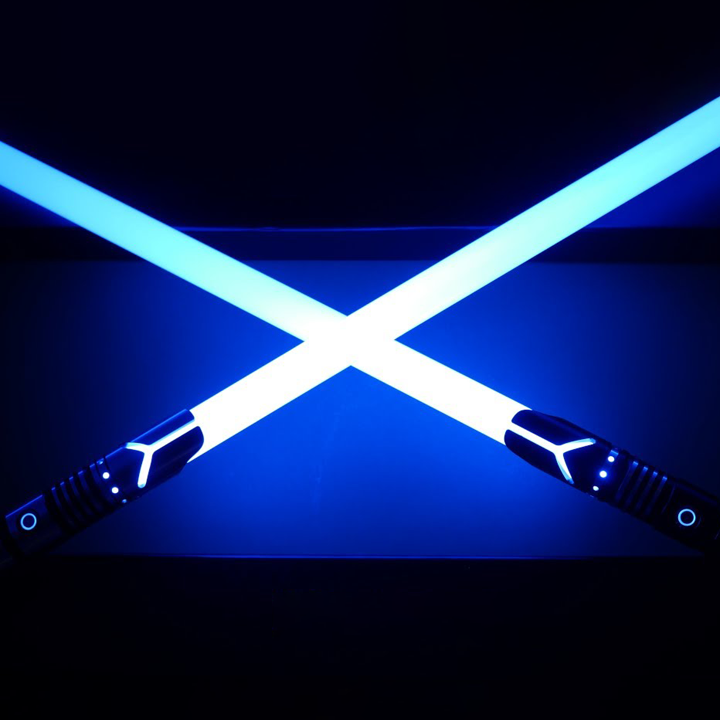 Mandalorian Inspired Lightsaber With Color Changing Blade & Realistic Sound Effects For Cosplay