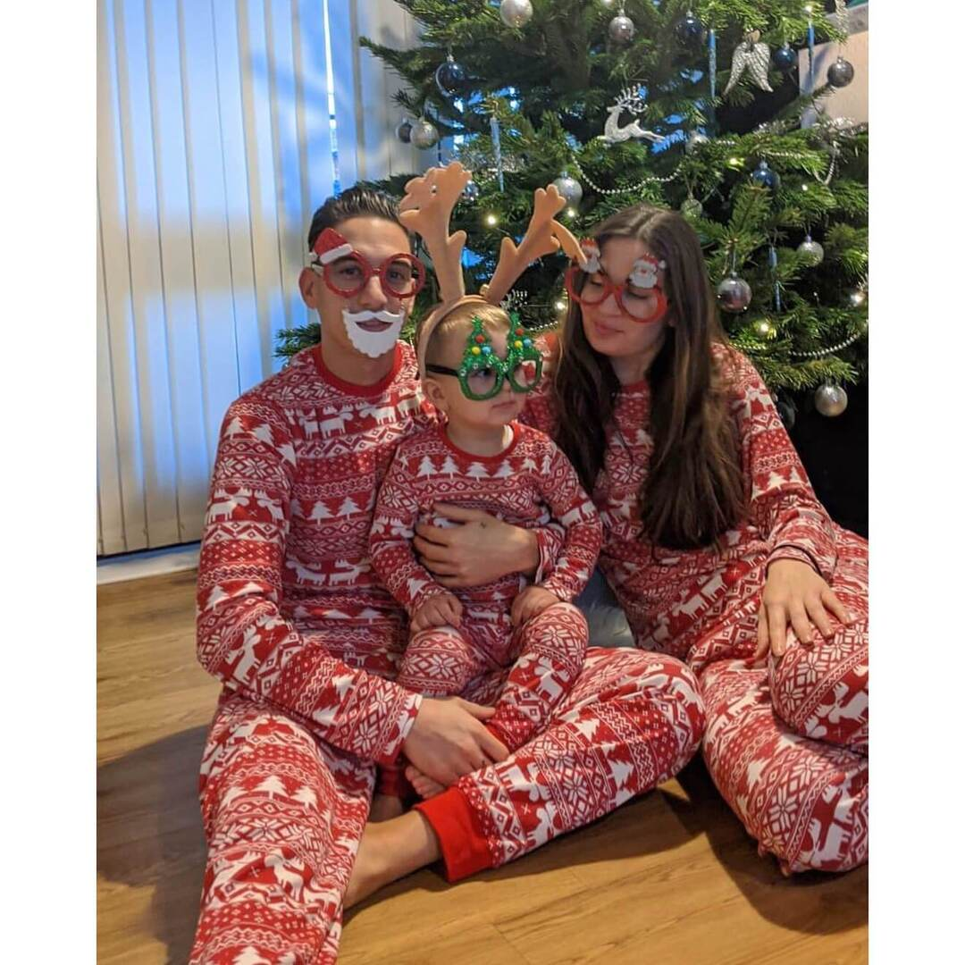 Traditional Christmas Print Family Matching Pajamas Sets