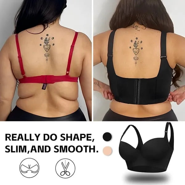 2023 New Comfortable Back Smoothing Bra LAST DAY BUY 1 GET 1 FREE