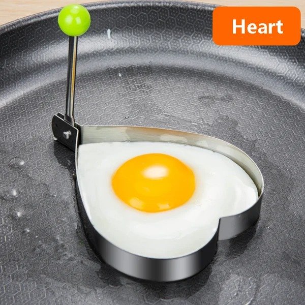 (Last Day Flash Sale-50% OFF) 5PCS/SET Stainless Steel Fried Egg Mold-BUY 2 SETS GET 1 SET FREE