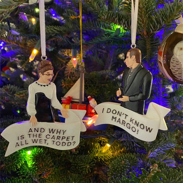 National Lampoon’s Christmas Vacation Inspired “Why Is The Carpet all Wet, Todd” Ornament Set