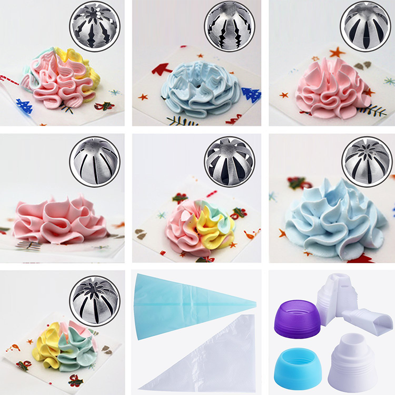 【🎁​CHRISTMAS PROMOTIONS 🔥-50% OFF】Cake Decor Piping Nozzle Set