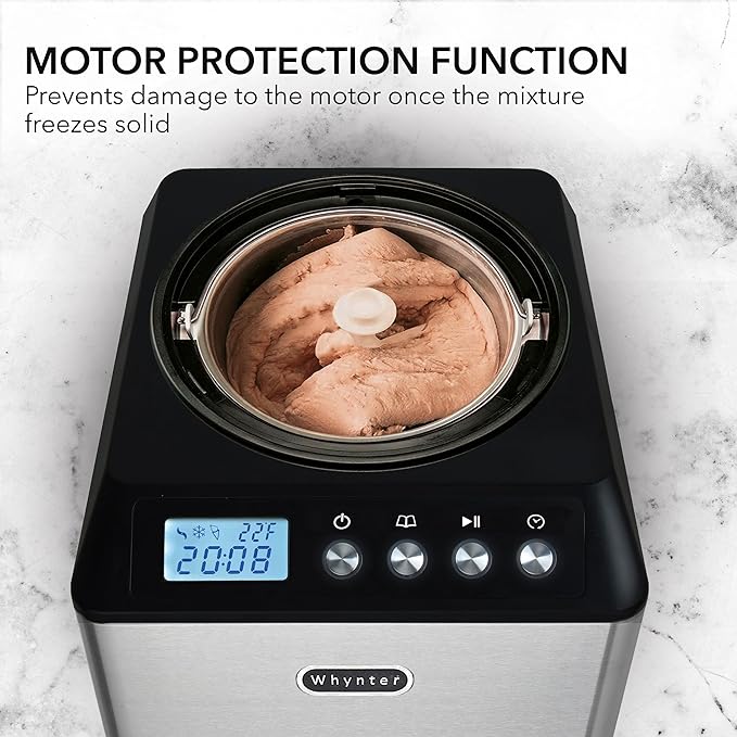 Whynter Upright Automatic Ice Cream Maker with Built-in Compressor