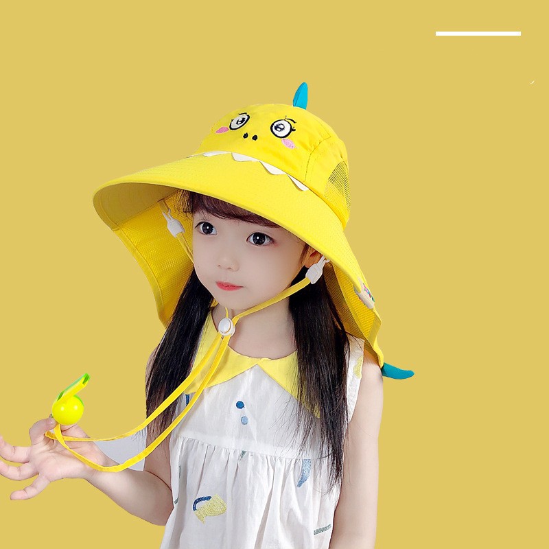 🔥 New upgrade with USB  fan of children's sun hat