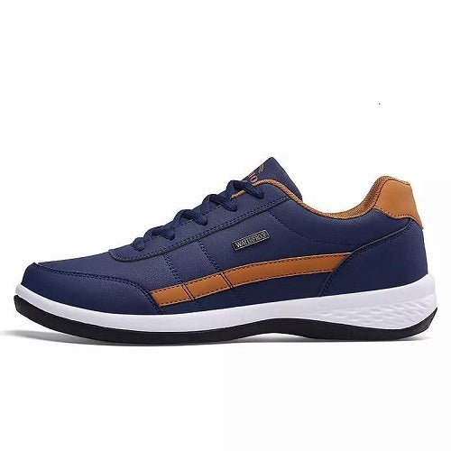 MEN’S EXTENDED WIDTH FOOT AND HEEL COMFORTABLE BREATHABLE SNEAKERS