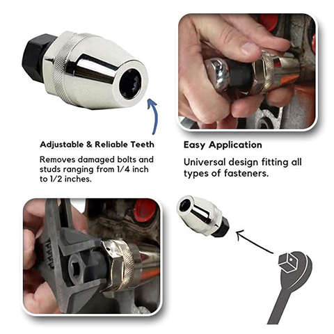 Damaged Bolt and Stud Extractor Tool