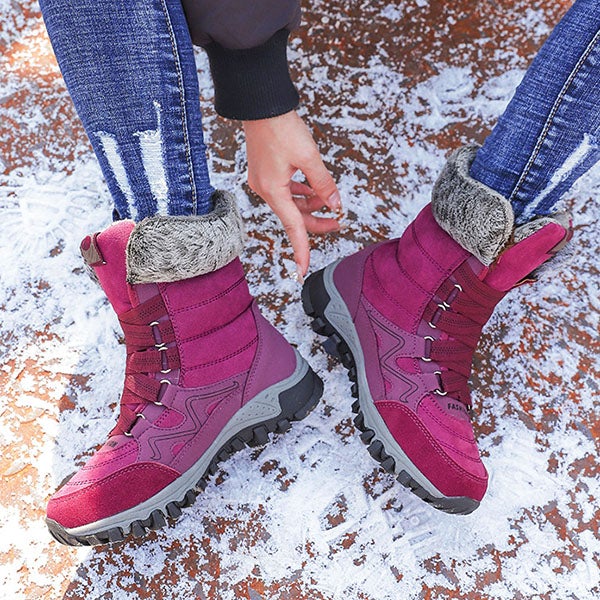 Chicinskates Men's Winter Travel Warm Outdoor Snow Boots
