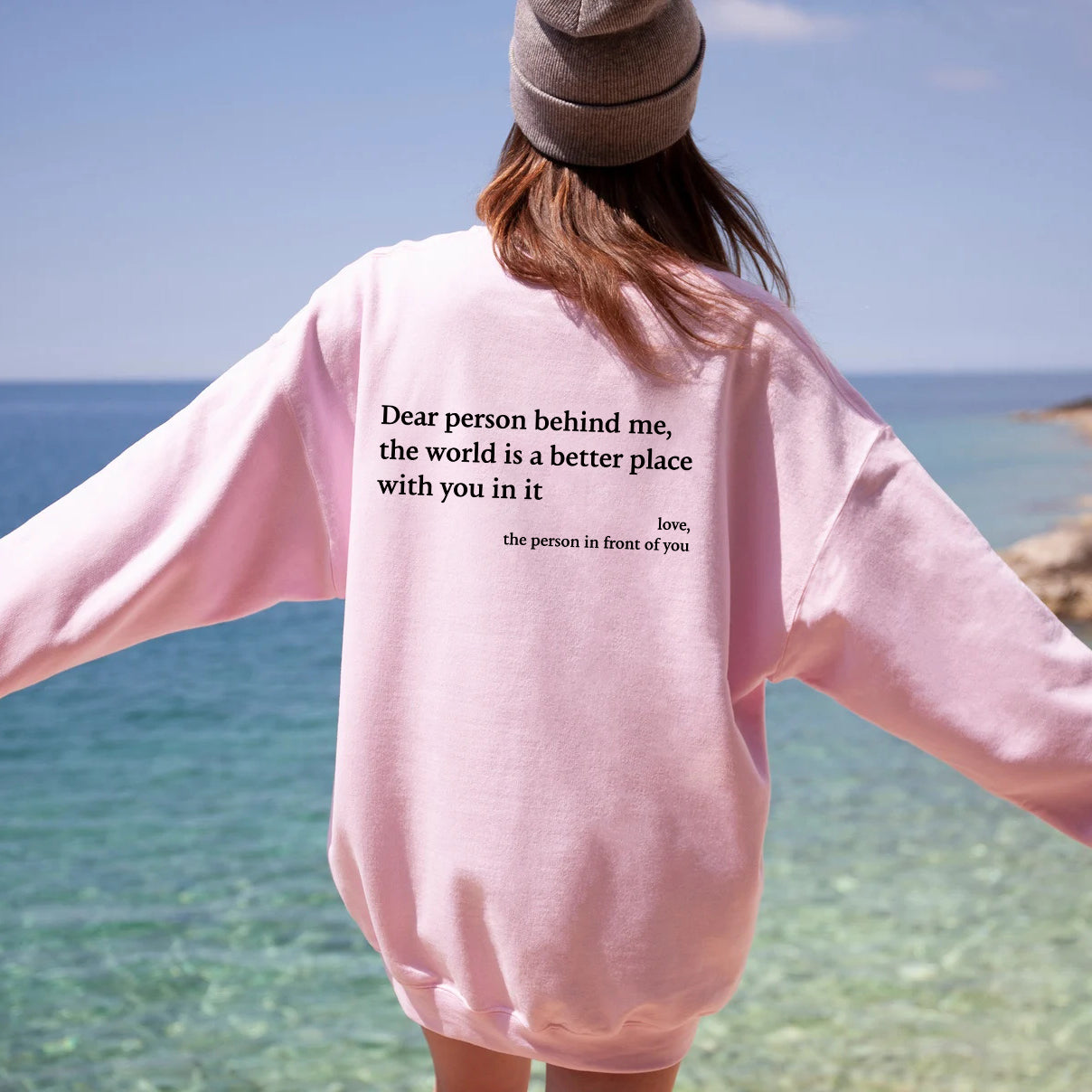 'Dear Person Behind Me' Sweatshirt（Buy 2 Free Shipping）