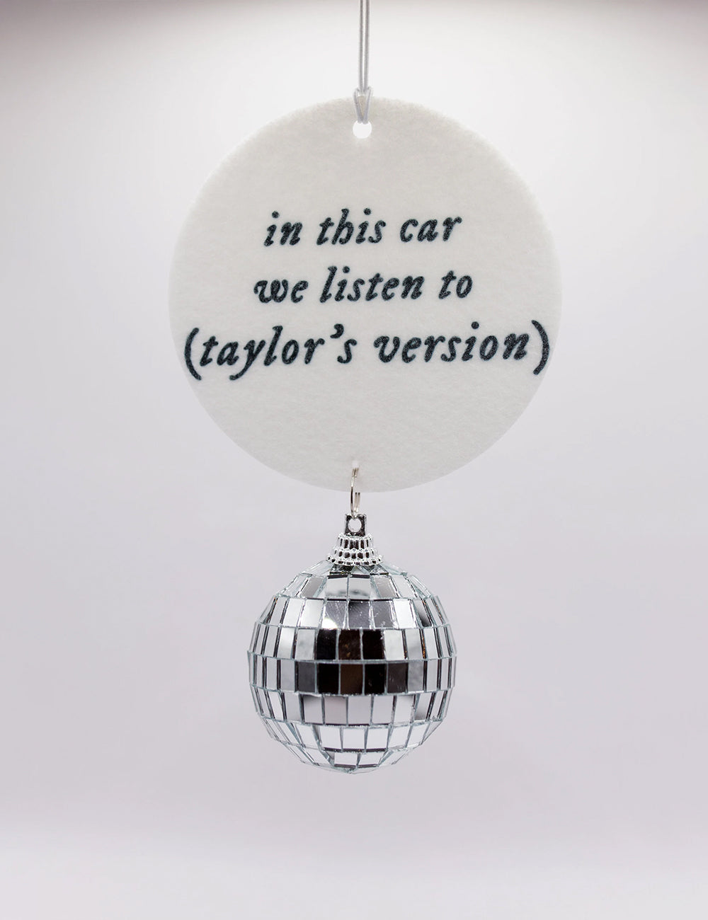 In This Car We Listen T'S Version Ornament