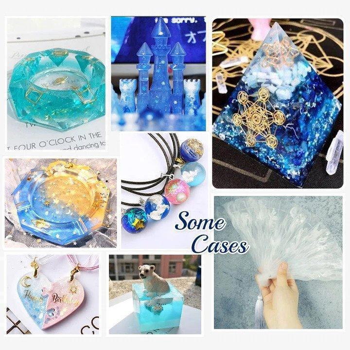 [🎅PRE-CHRISTMAS SALE 48%OFF NOW] DIY Crystal Glue Mold 83 Pcs Set - BUY 2 SETS FREE SHIPPING