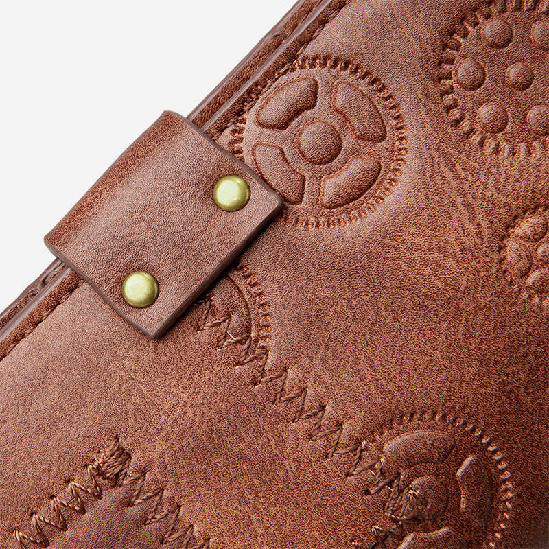 Embossing Punk Vintage Wallet