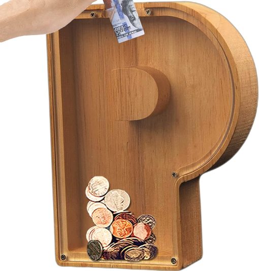 🔥 Last Day Promotion – Piggy Bank-Wood Gift For Kids