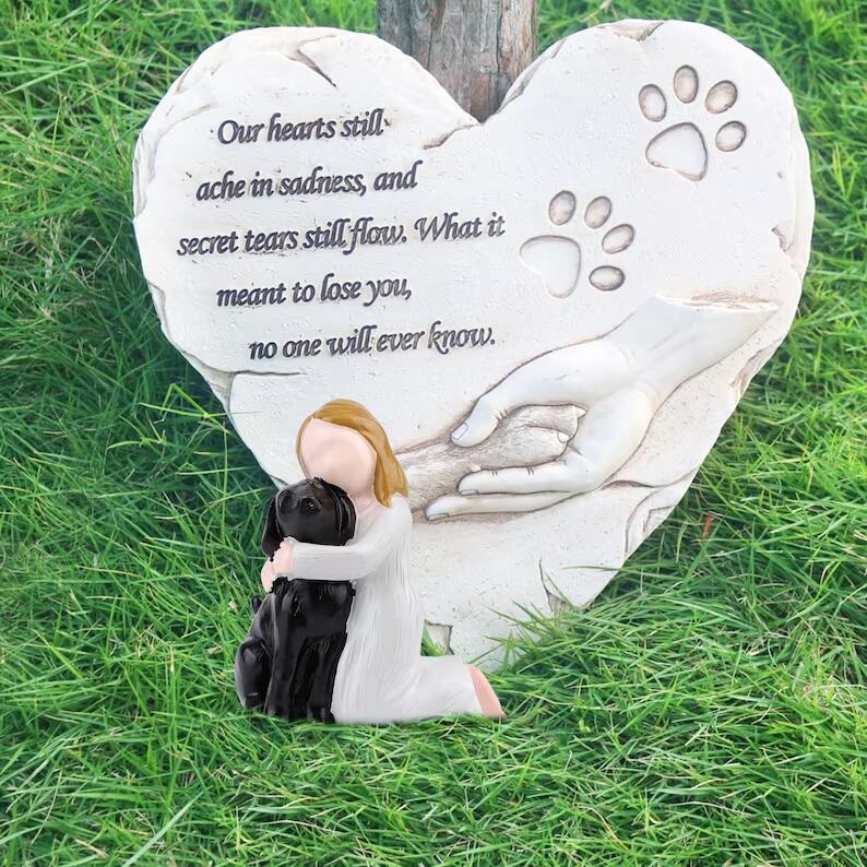 Dog Angel Figurines, Angel Dog Friendship Memorials for Dog Lovers｜Dog Memorial gift｜Christmas Gift