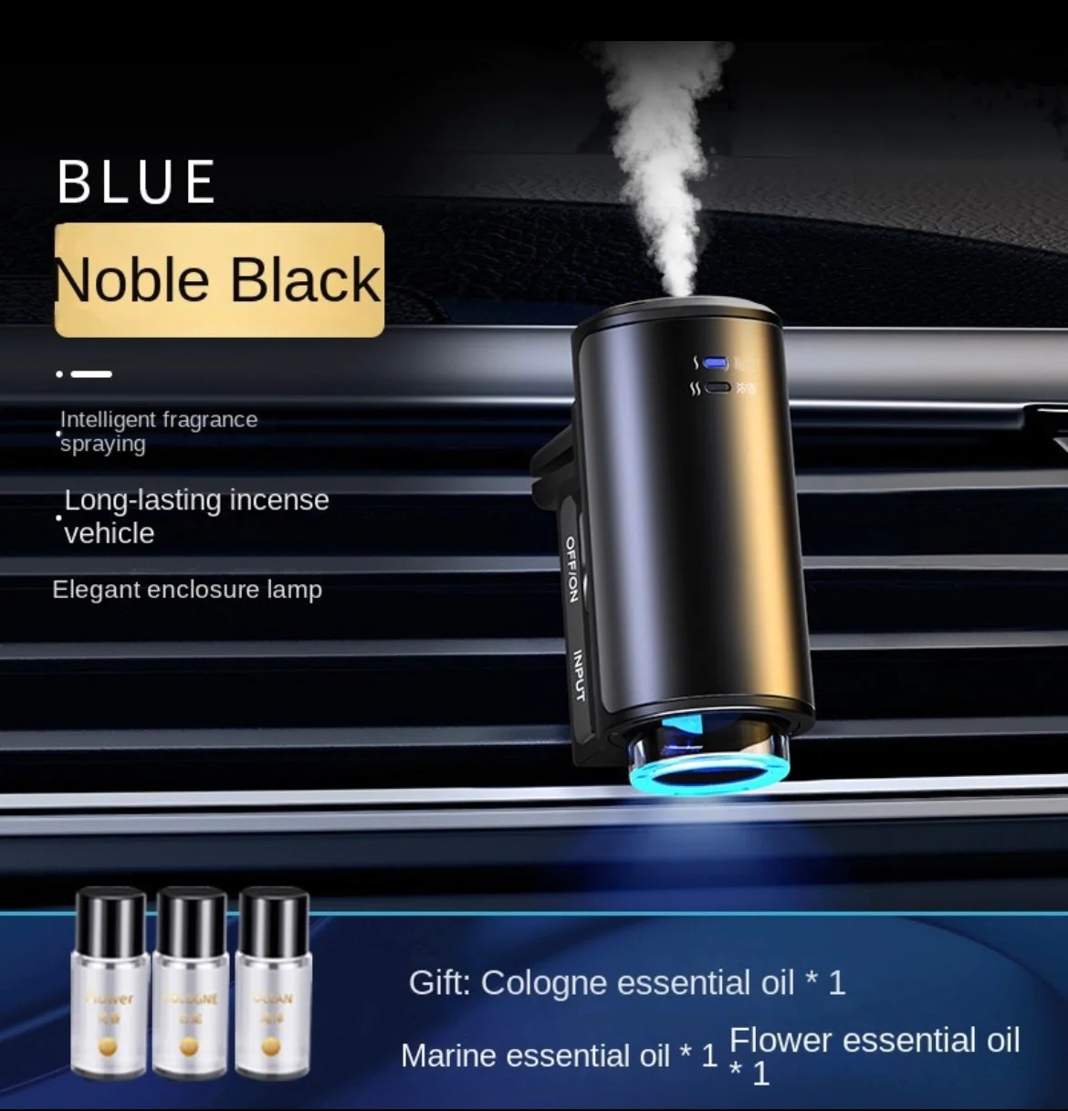Smart car aromatherapy spray, car air outlet aromatherapy