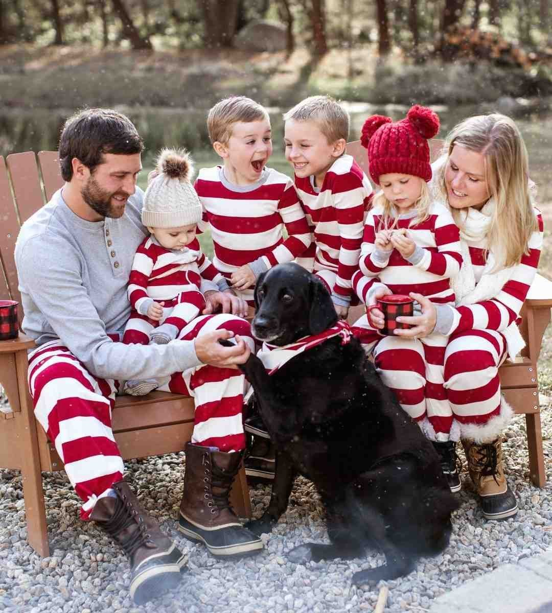 2021 best Christmas family pajamas 2-piece set