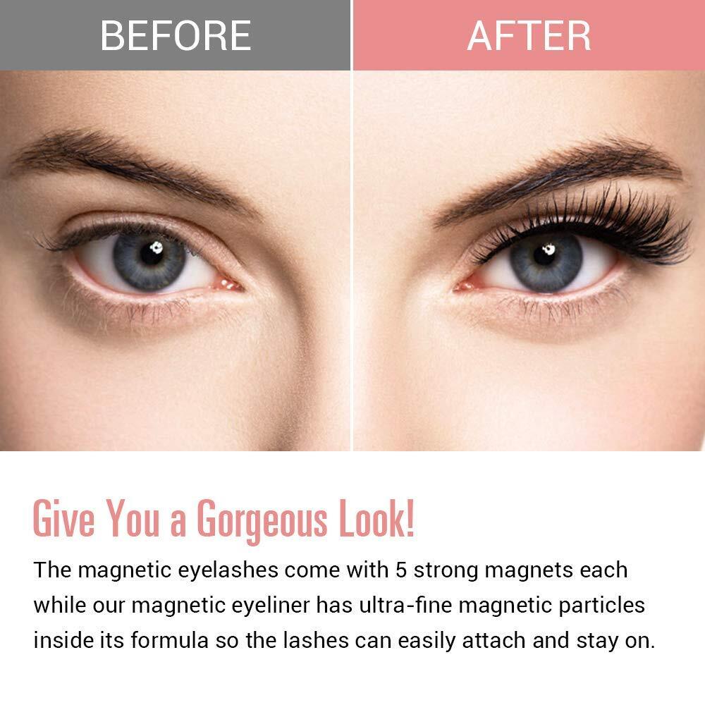 Reusable Magnetic Eyelash and Eyeliner