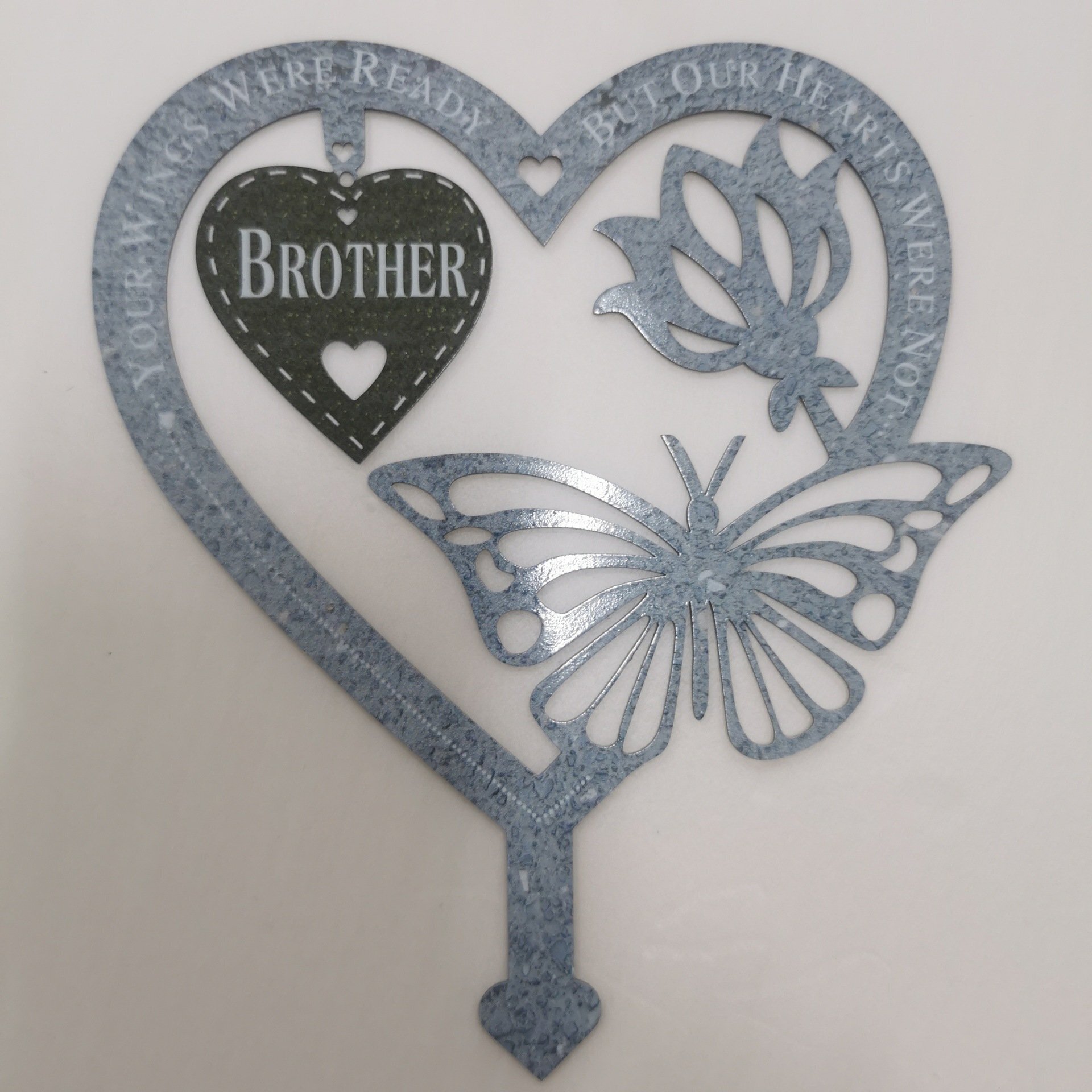 🔥Last Day Promotion - 50% OFF🔥 - Memorial Gift Butterfly Ornament-Garden Memorial Plaque ( 🔥BUY 2 GET FREE SHIPPING )