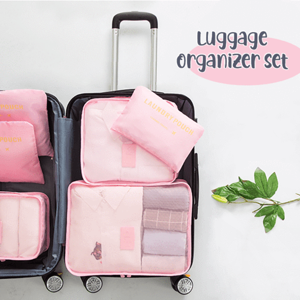 (Last Day Flash Sale-50% OFF) Luggage Packing Organizer Set of 6 pcs - Buy 3 Sets Free Shipping