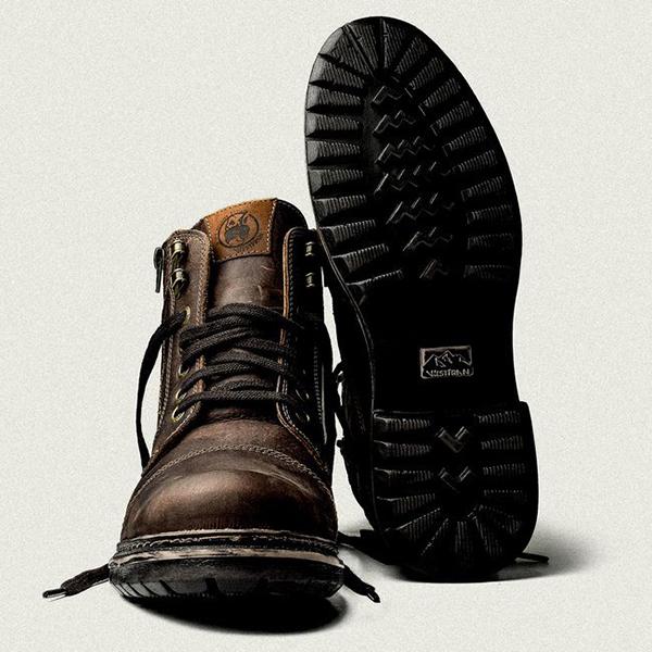 Chicinskates Men's Artificial Leather Warm Snow Boots